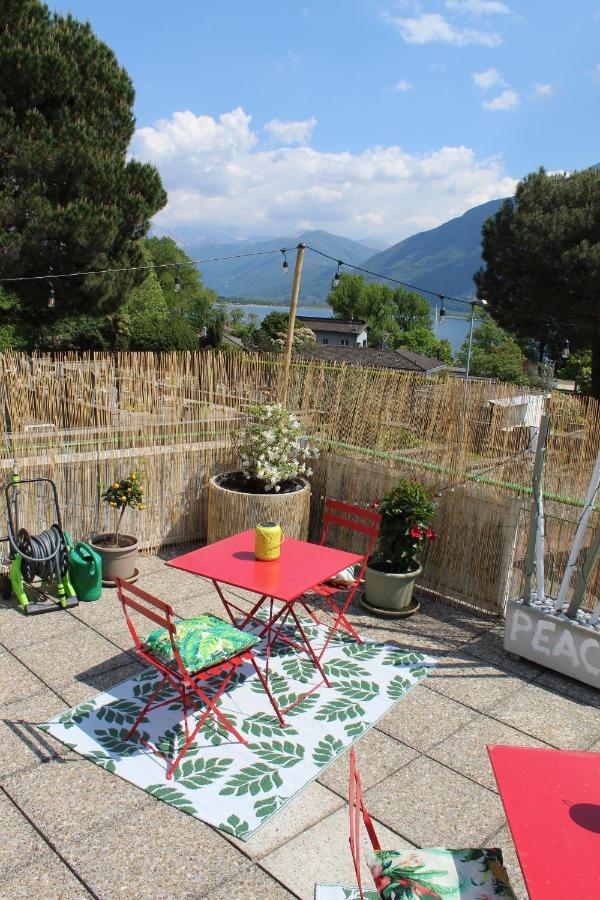 Appartamento Con Terrazza A Due Minuti Dal Lago Minusio Kültér fotó